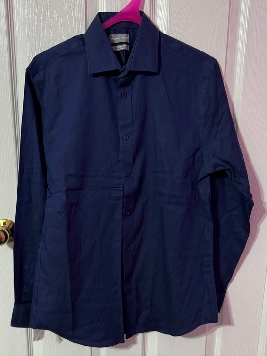 Michael Kors Other - Michael Kors Men's Dark Navy Dress Shirt